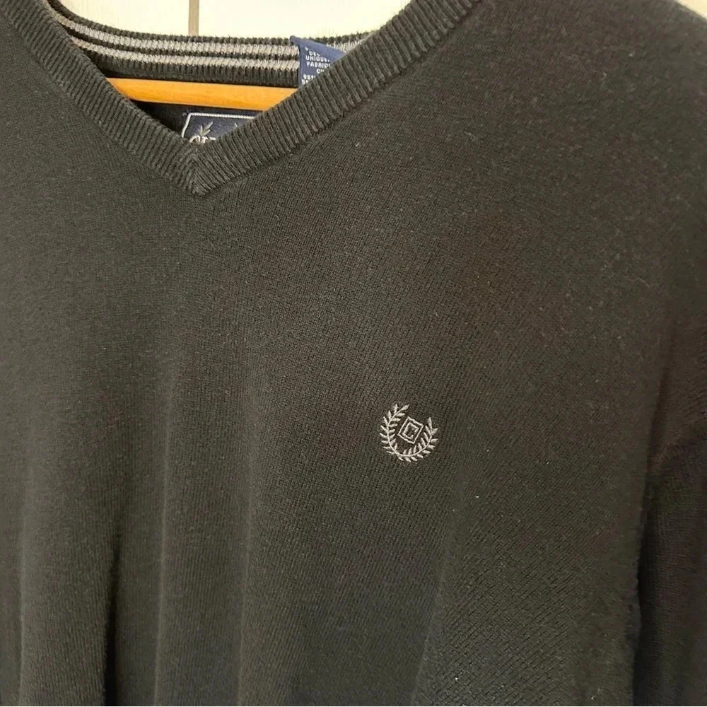 Chaps Sweater Mens Cotton Cashmere Blend Long Sleeve Crewneck Pullover Size XL - Picture 3 of 12